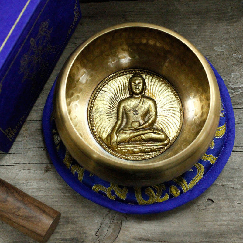 Medicine Buddha Singing Bowl Set 10cm
