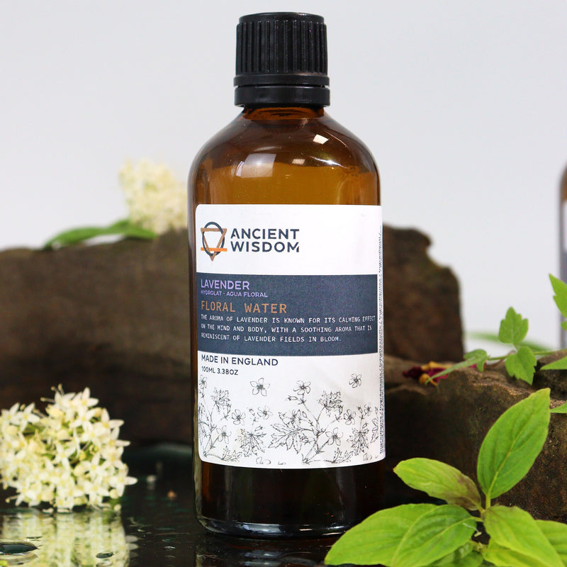 floral water lavender