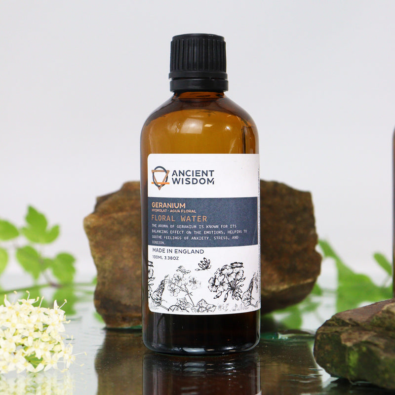 floral water geranium