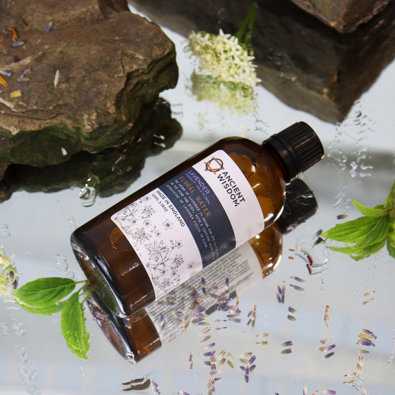 floral water lavender
