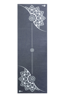 Grip - Anti-slip Mandala Alignment Yoga Mat - Knee and Joint Support Yoga Mat