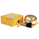 Buddha Gift Set- Deluxe Meditation Singing Bowl Set
