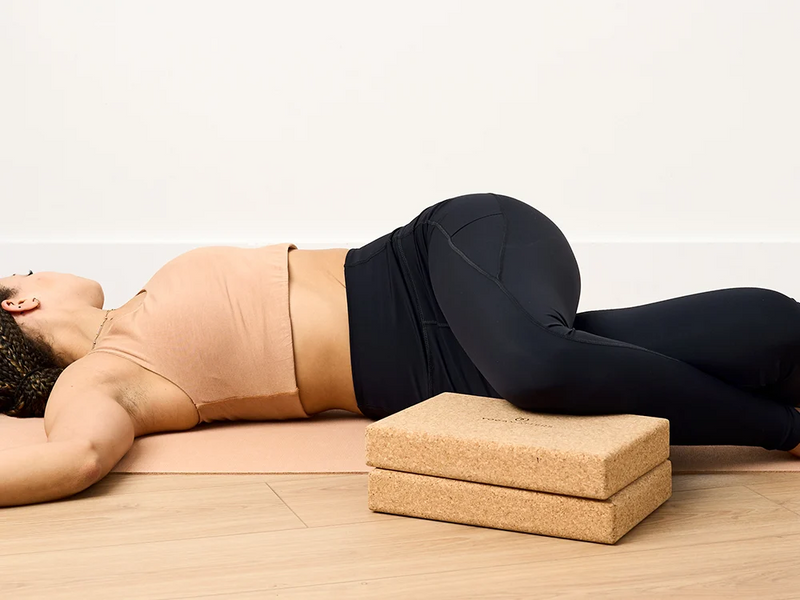 Yogamatters Cork Block- Non slip and and recyclable