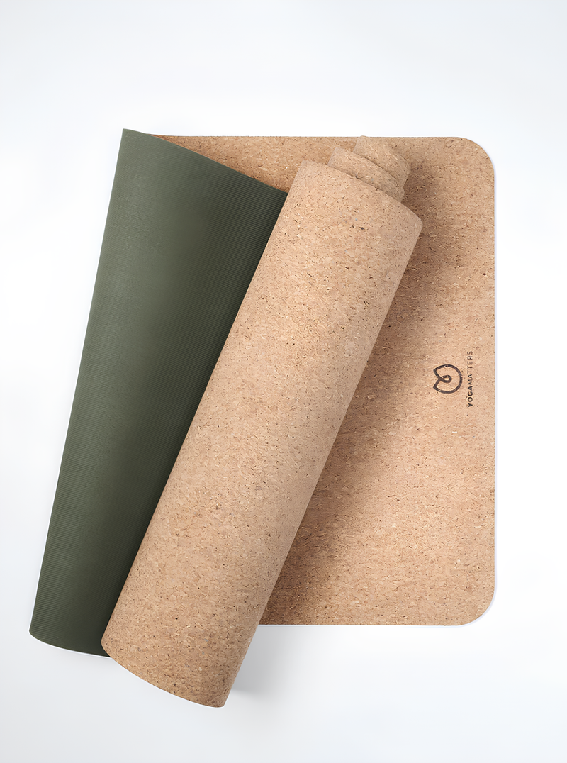 Eco-friendly Cork Yoga Mat by Yogamatters