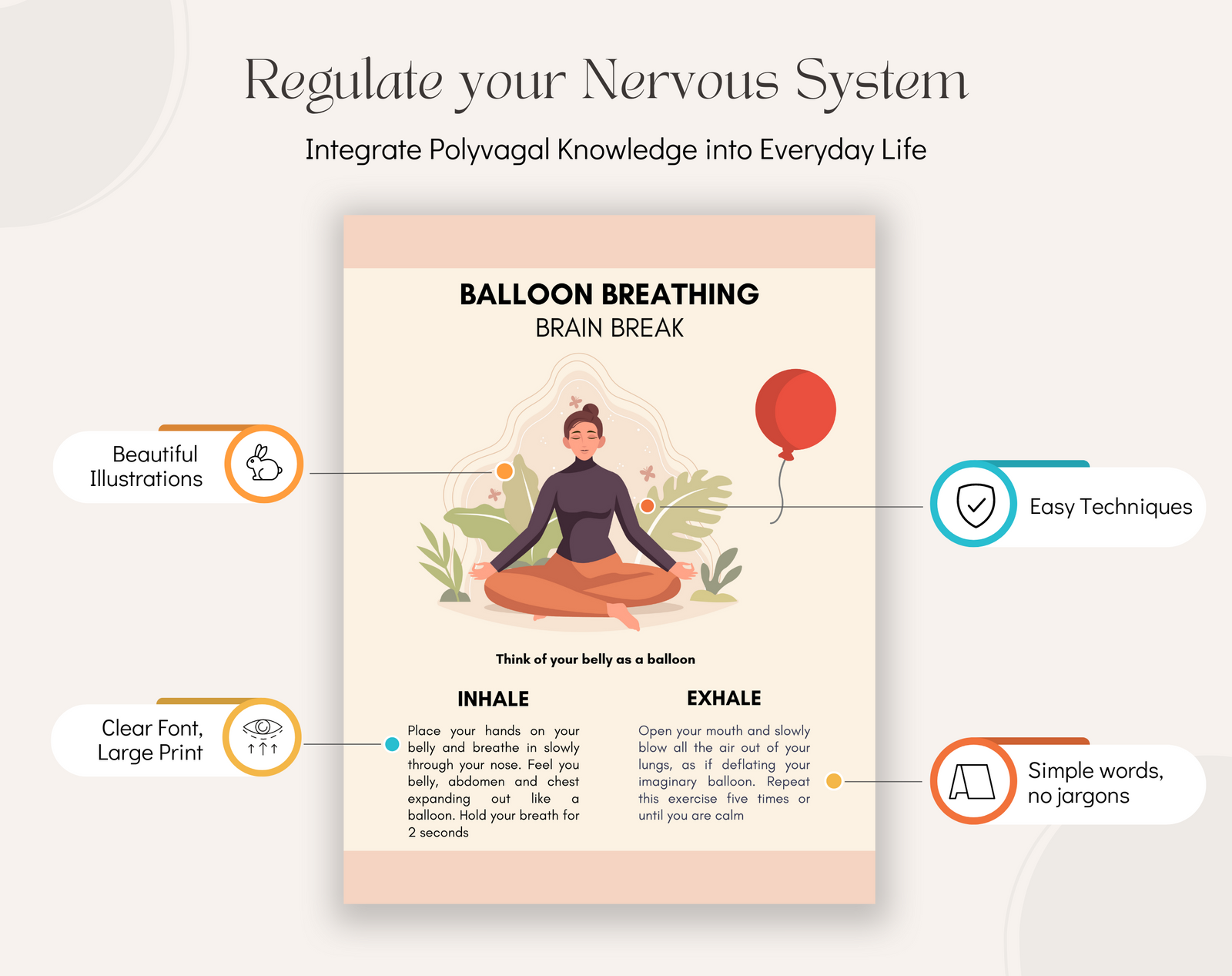 Nervous System Regulation Exercises - Simple Vagus Nerve Stimulation T