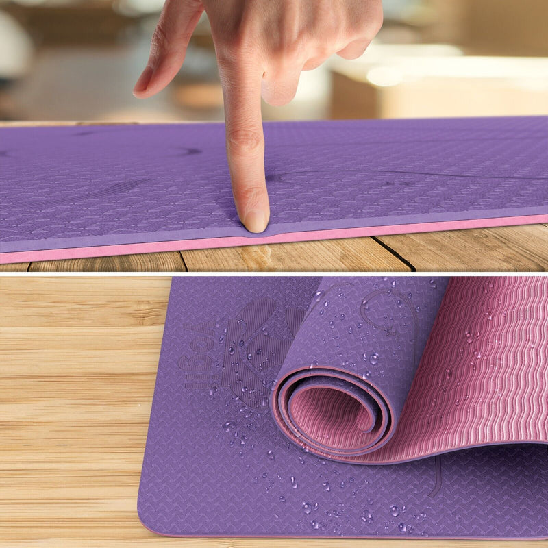 Antislip | Grip TPE Premium Yoga Mat | Yoga | Exercise | Gymnastics