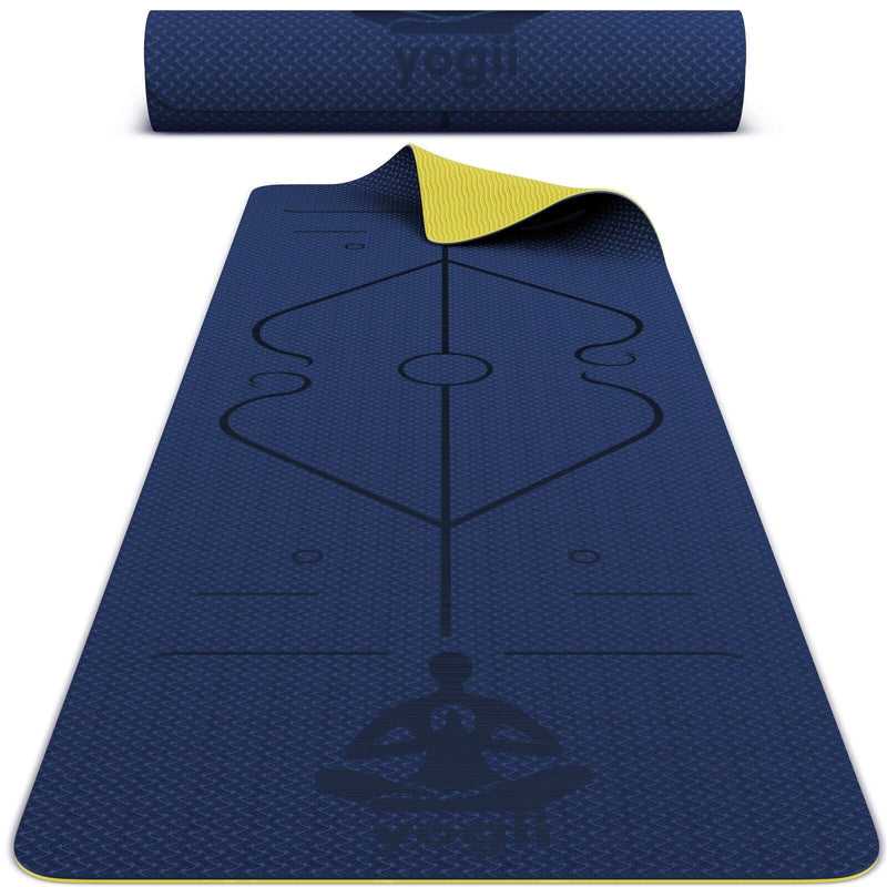 Antislip | Grip TPE Premium Yoga Mat | Yoga | Exercise | Gymnastics