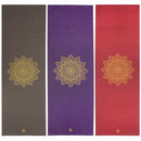 183cm Premier Yoga Mat with Golden Mandala Print 