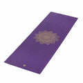 183cm Premier Yoga Mat with Golden Mandala Print 