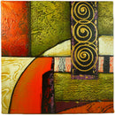 Oil Painting- Abstract Art (Swirls) - Divine Yoga Shop