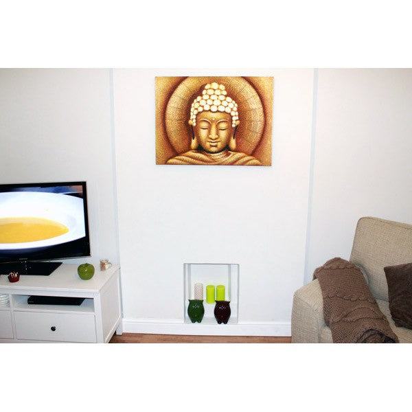 Meditating Buddha - Oil Painting - Divine Yoga Shop
