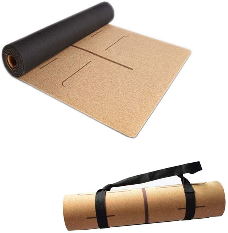 Eco-friendly Cork Yoga Mat- Best for Alignment and Grip