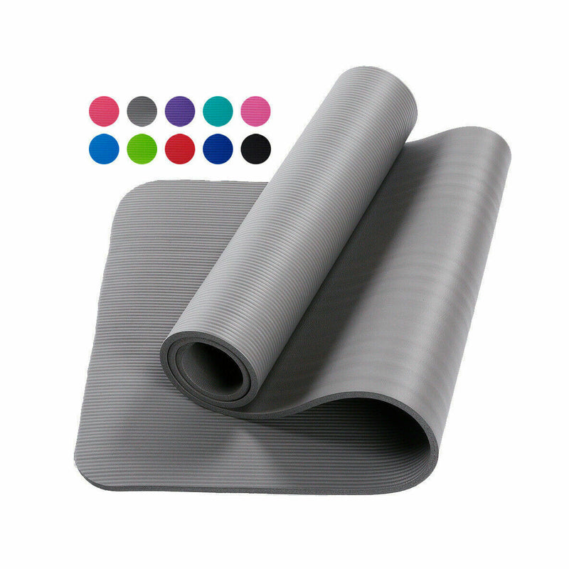 10mm Extra Thick Yoga Mat- Best for knees and joint