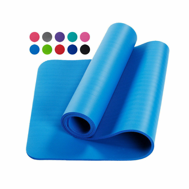 10mm Extra Thick Yoga Mat- Best for knees and joint