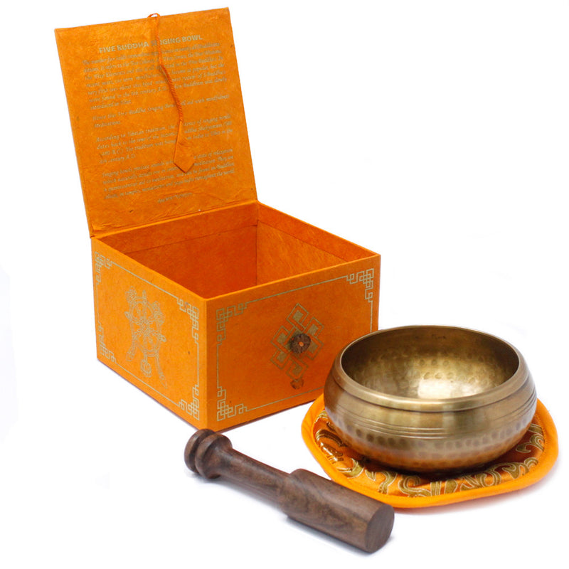 Five Buddha Singing Bowl Set 10cm