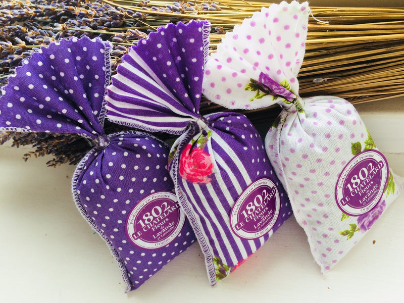 Colorful Fragrant Lavender bags 18 grams - Divine Yoga Shop