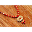 Harmony Red Elegantly Paddy Necklace - Divine Yoga Shop