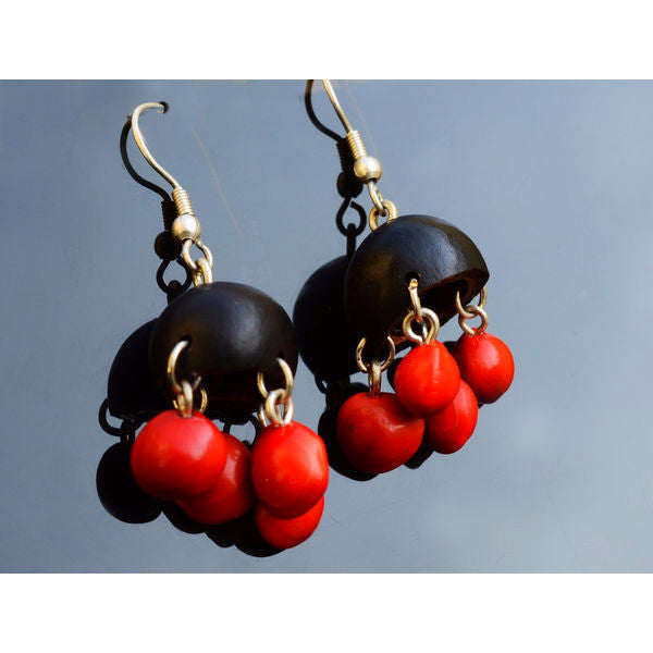 Nature Parachute Earrings - Divine Yoga Shop