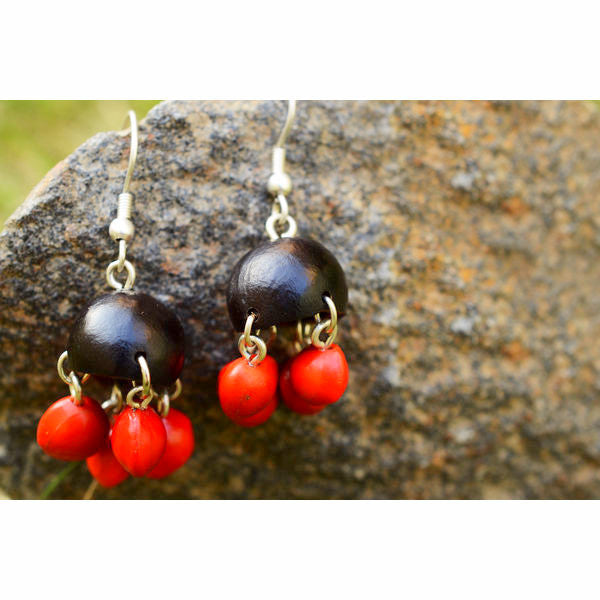 Nature Parachute Earrings - Divine Yoga Shop