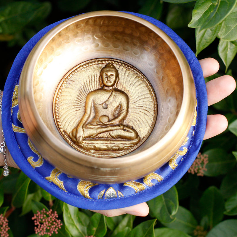 Medicine Buddha Singing Bowl Set 10cm