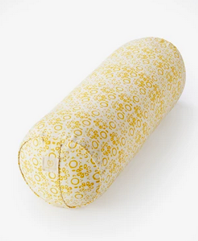 Organic Cotton & Buckwheat Bolster- Daisy Print