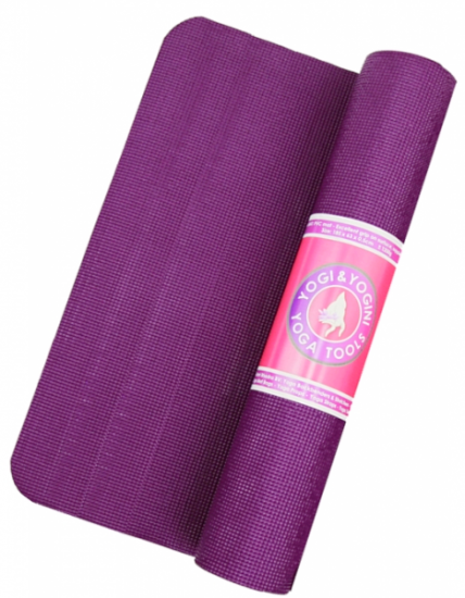 Premium STICKY YOGA MATS (Violet) - Divine Yoga Shop