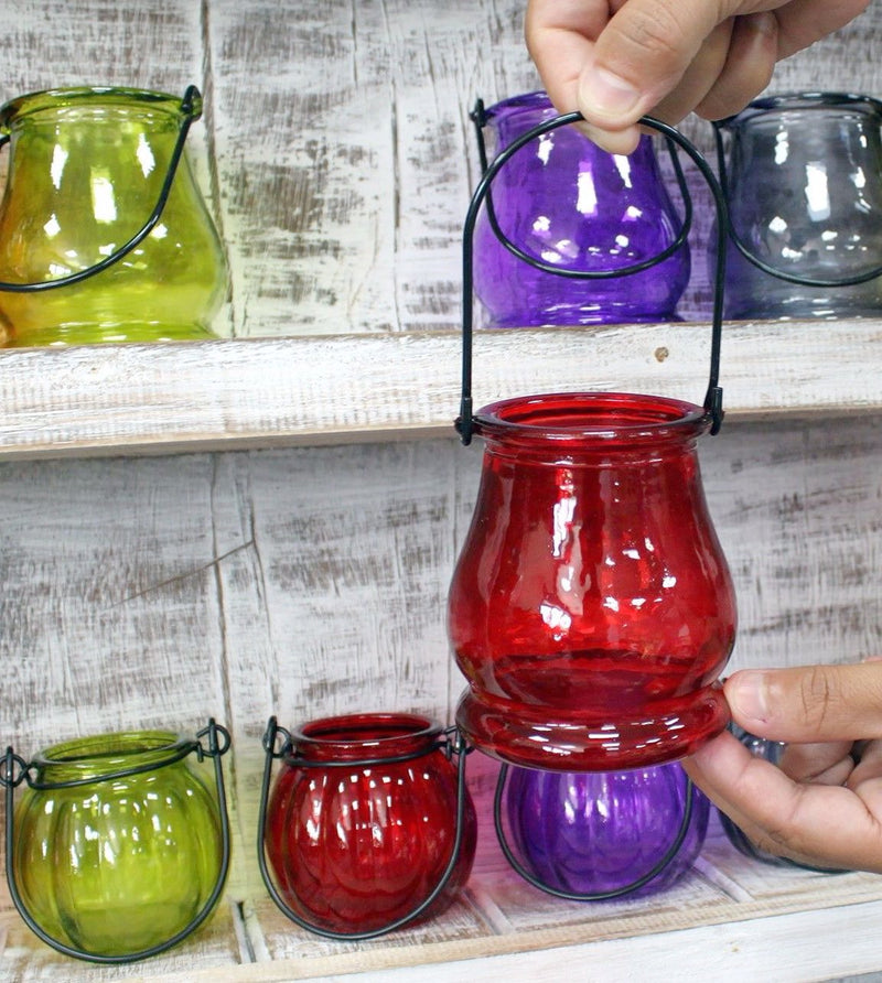 Recycled Candle Lantern - Divine Yoga Shop