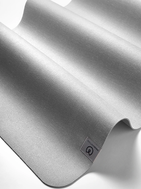 Natural Tree Yoga Mat- Grey Ice
