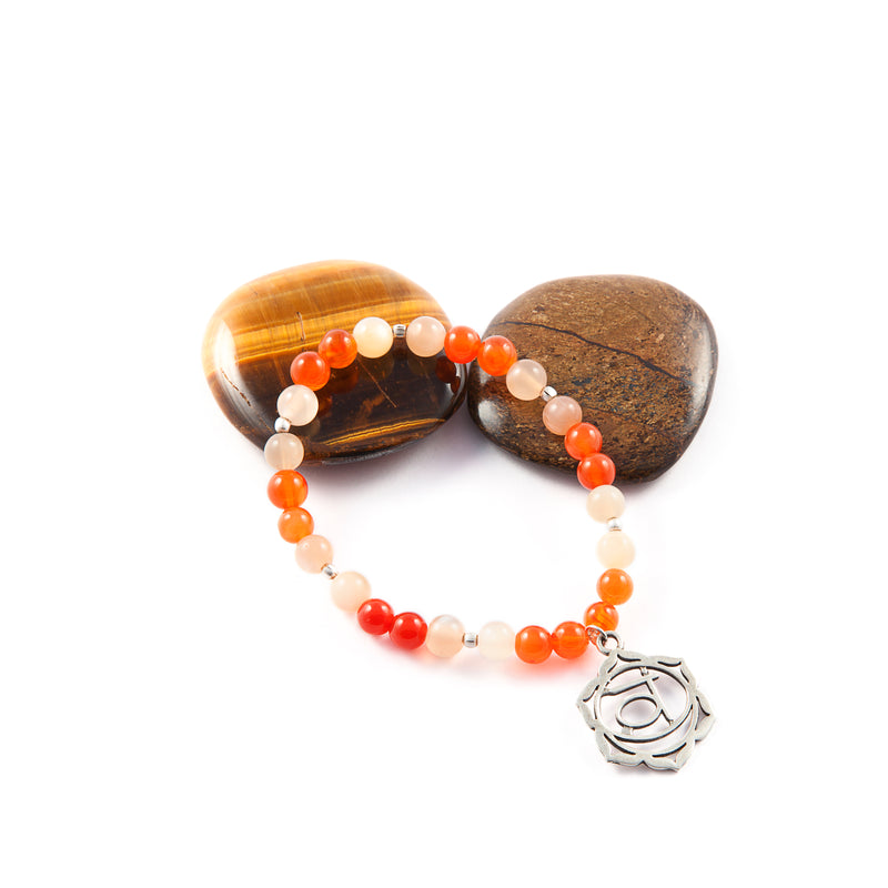 Svadhisthana Chakra Bracelet - Divine Yoga Shop