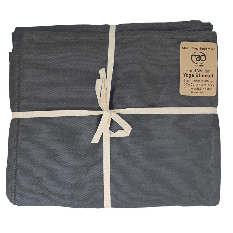 Hand Woven Cotton Yoga Blanket - Divine Yoga Shop