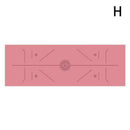 Yoga Exercise Mat Foam Non-Slip Pilates Mandala Pattern Strap With S3G6