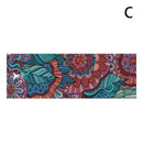 Yoga Exercise Mat Foam Non-Slip Pilates Mandala Pattern Strap With S3G6