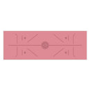 Yoga Exercise Mat Foam Non-Slip Pilates Mandala Pattern Strap With S3G6