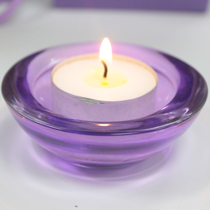 Glass Votive Candle Holder - Divine Yoga Shop