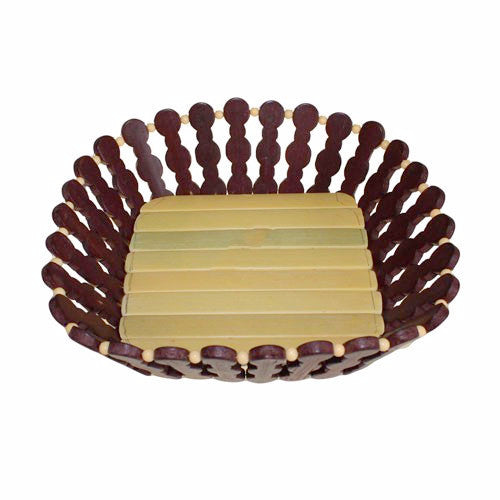 Bamboo Square Basket - Divine Yoga Shop