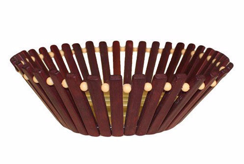 Simple Bamboo Basket - Divine Yoga Shop