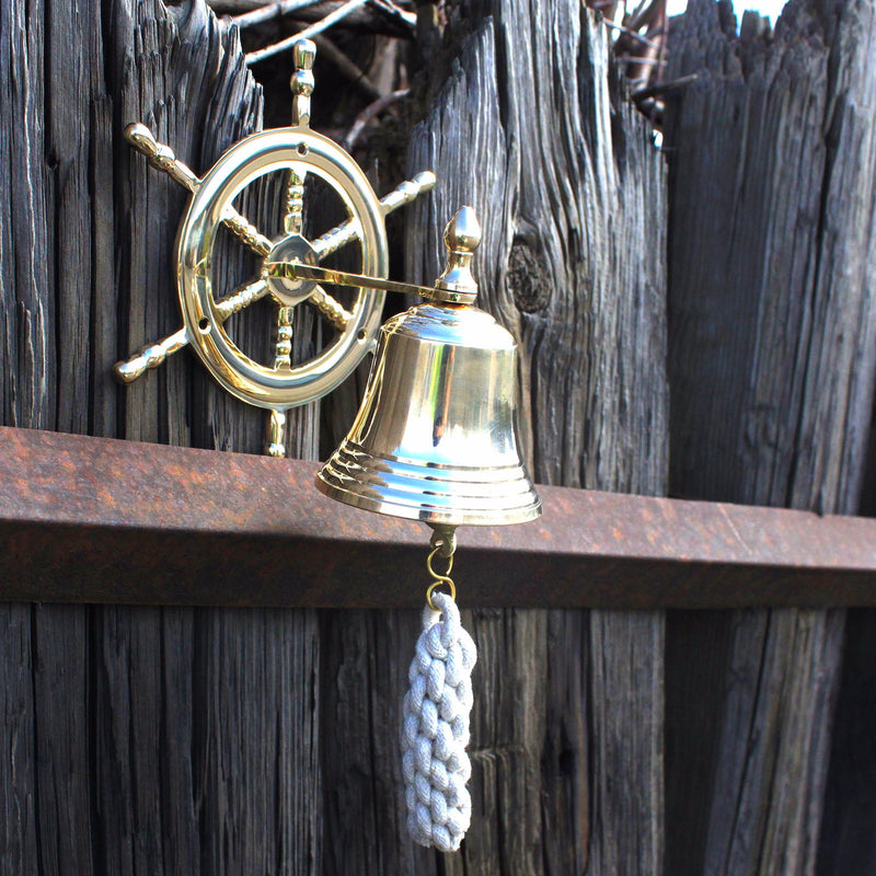 Vintage brass bells- Wheel - Divine Yoga Shop