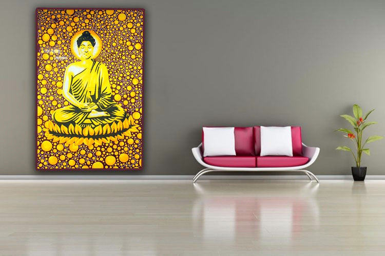 Wall Art- Buddha Bedspread - Divine Yoga Shop