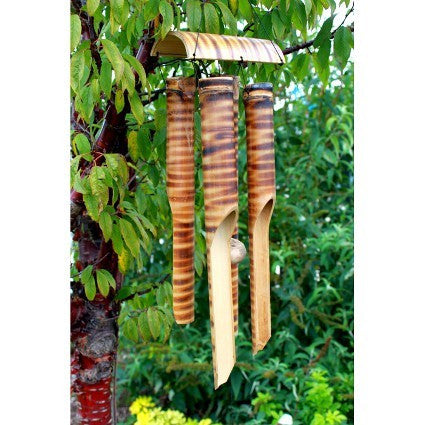 Bamboo Wind Chimes- 4 tubes - Divine Yoga Shop