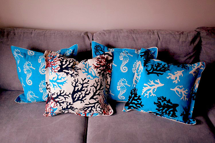 Sea Life Cushion Covers - Divine Yoga Shop