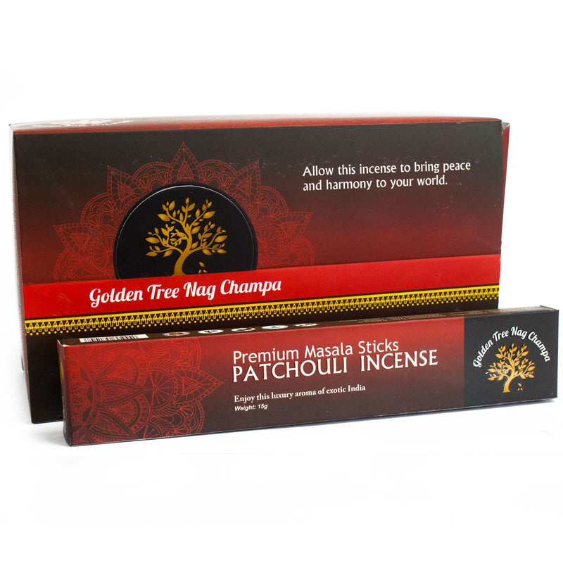Premium Golden Tree Meditation Incense - Divine Yoga Shop