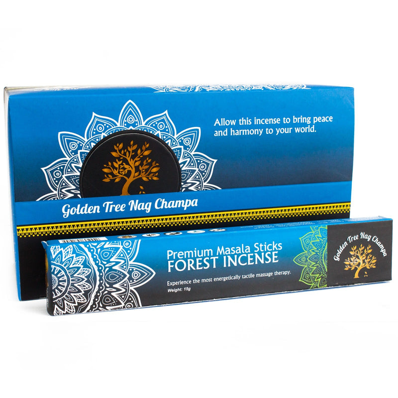 Premium Golden Tree Meditation Incense - Divine Yoga Shop