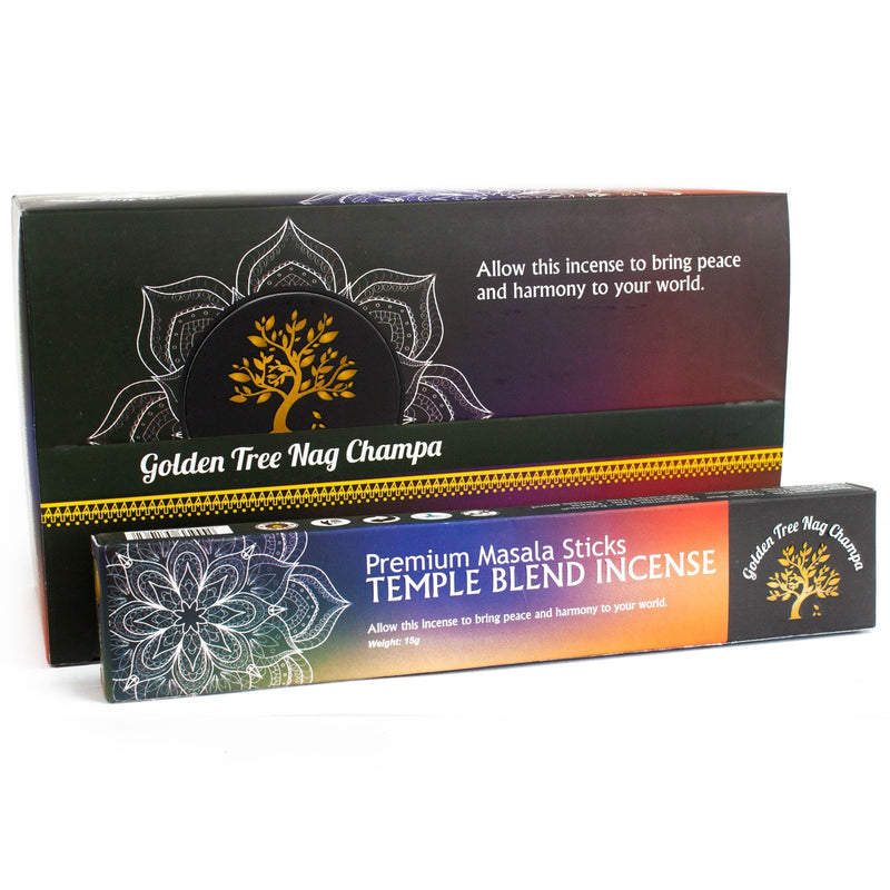 Premium Golden Tree Meditation Incense - Divine Yoga Shop