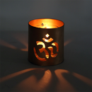 OM Tealight Candle Holder - Can be used as Meditation Tool - Divine Yoga Shop