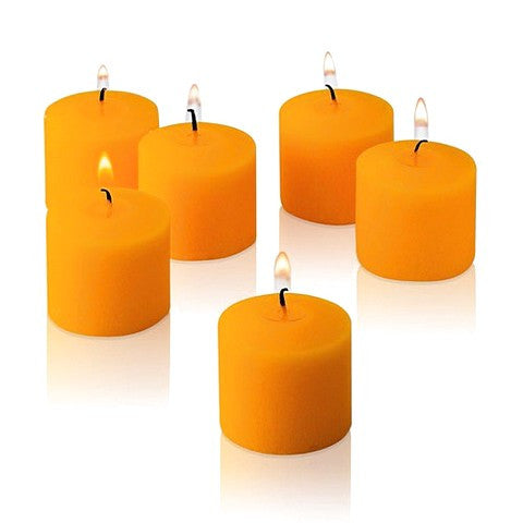 Votive Scented Candles- Orange - Divine Yoga Shop