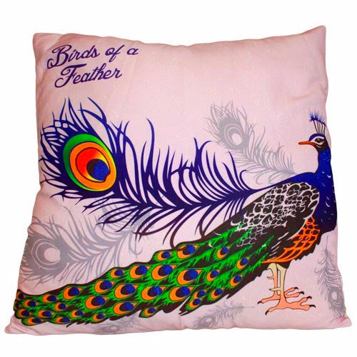 Peacock Feather- Cushion Cover - Divine Yoga Shop