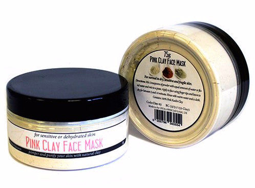 Natural Mineral Pink Clay Face Mask - Divine Yoga Shop