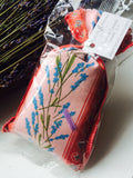 French Lavender- Authentic dried lavender flowers in colourful bags - Divine Yoga Shop